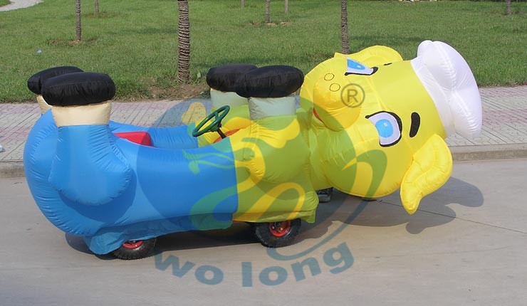旋風(fēng)豬充氣電瓶車