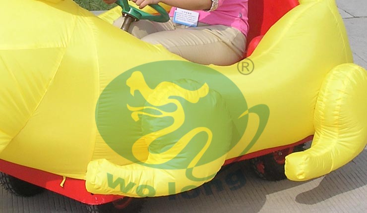 大嘴兔寶寶充氣電瓶車