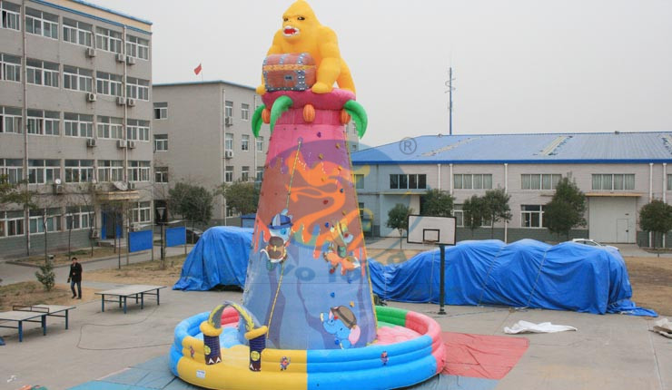 充氣攀巖