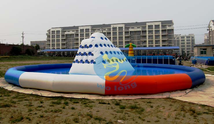 圓形充氣水池