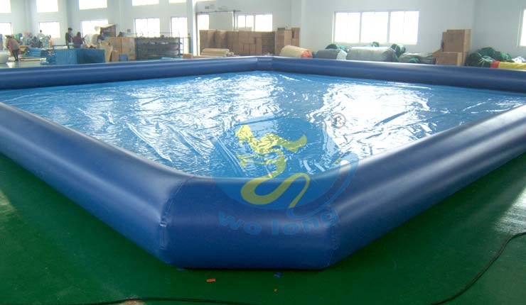 方形充氣水池