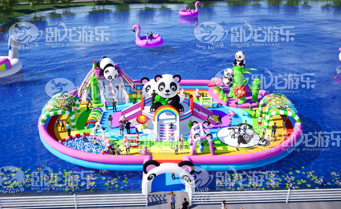 熊貓漂浮樂園