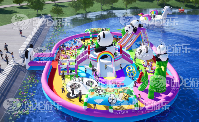 熊貓漂浮樂園